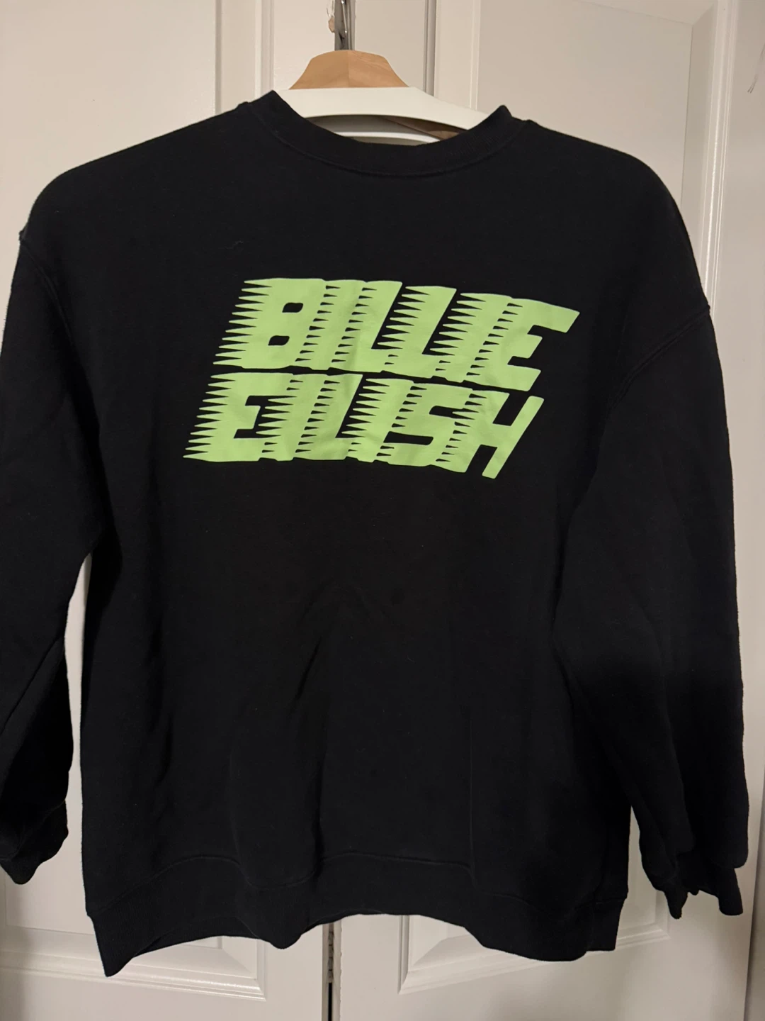 Billie Eilish Black Pullover Sweater