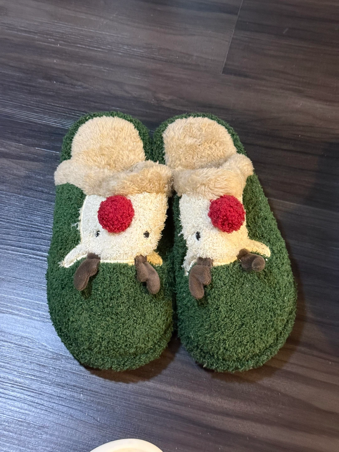 Brand New Christmas Reindeer Slippers – $10 - photo 2