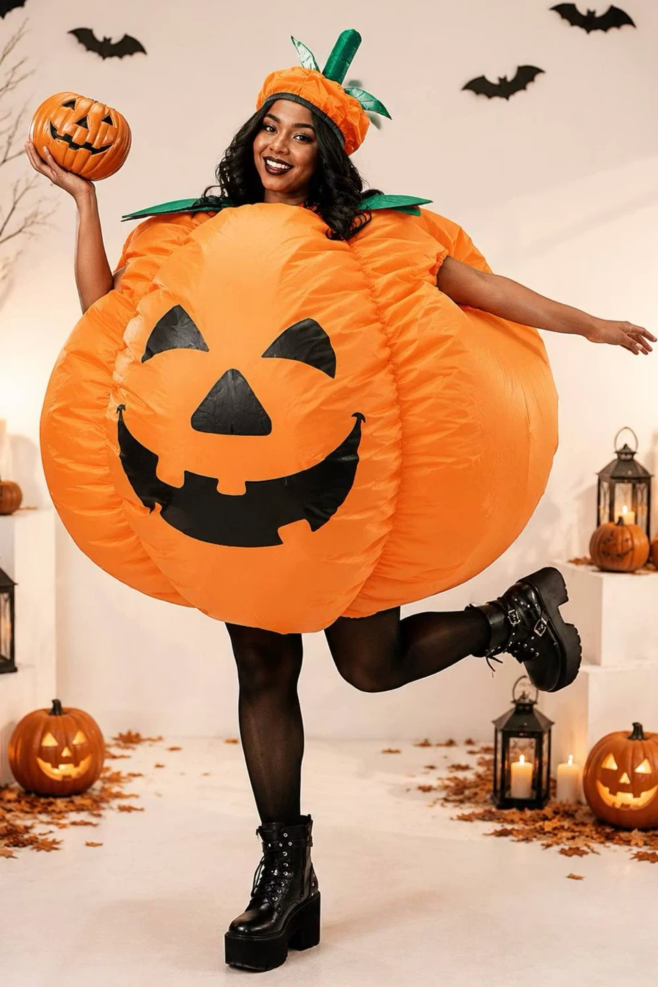 Inflatable Pumpkin Halloween Costume