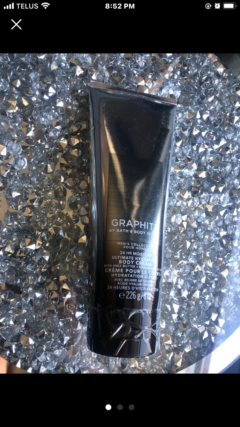 Bath & Body Works Graphite Ultimate Hydration Body Cream