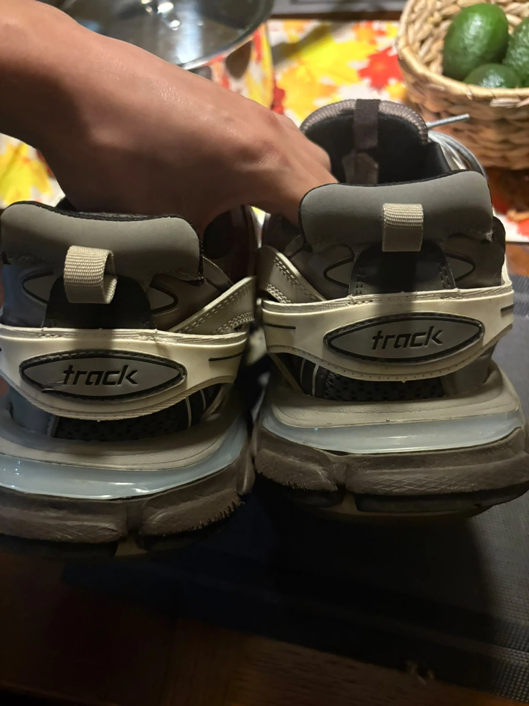 LED Balenciaga Track Sneakers Grey - photo 2
