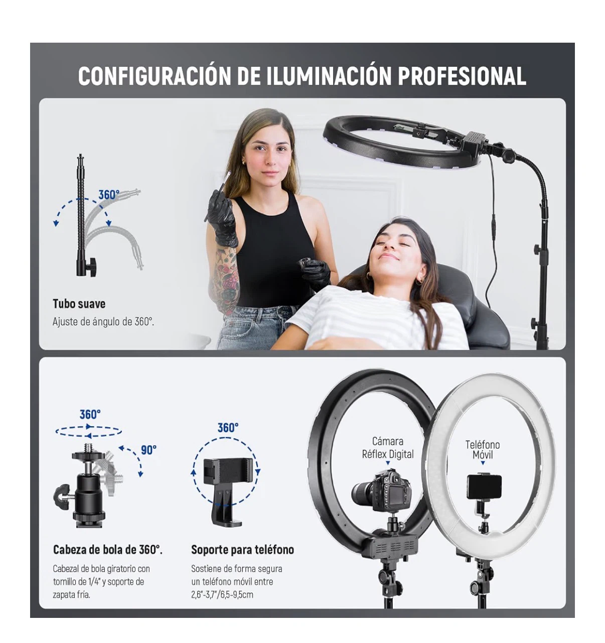 Neewer 18 Inch LED Ring Light Kit - photo 5