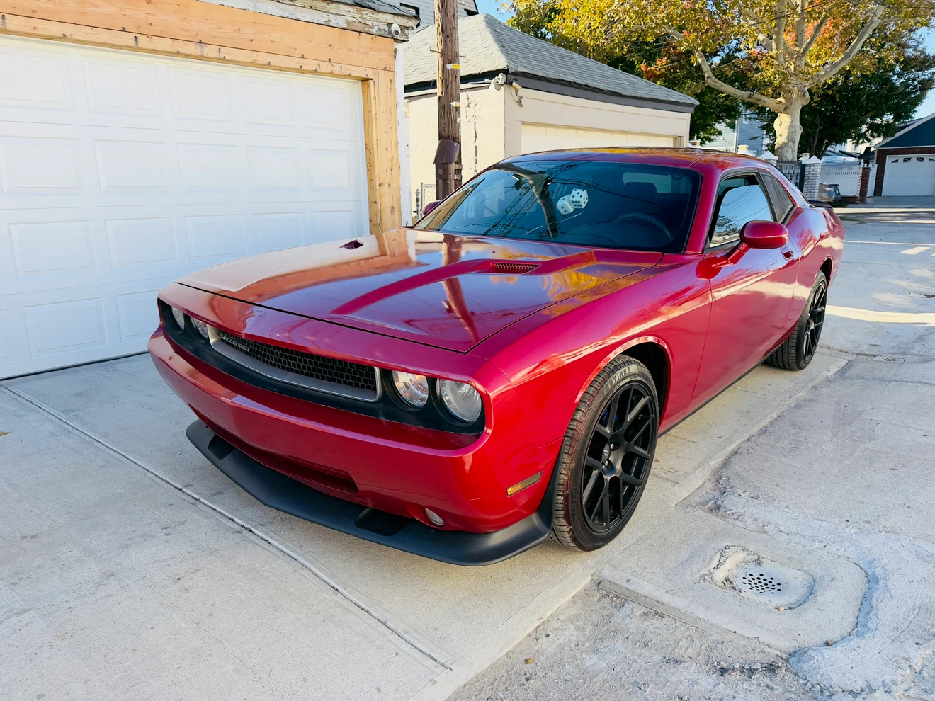 Dodge Challenger Red Coupe