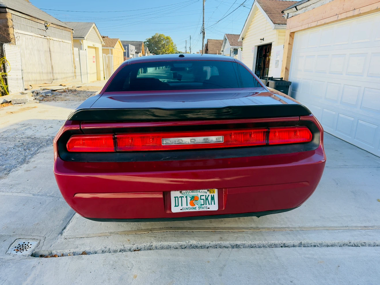 Dodge Challenger Red Coupe - photo 2