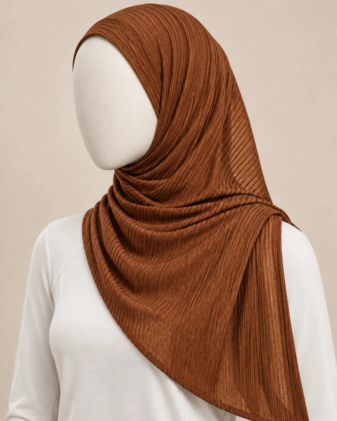 Pleated Hijab Scarf - photo 5