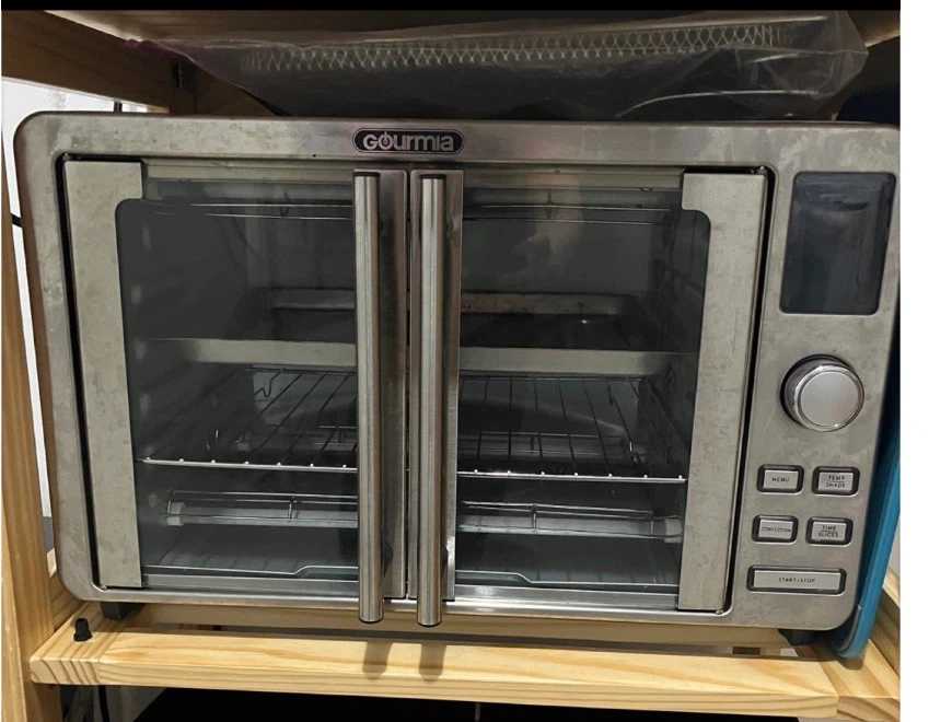 Gourmia French Door Digital Air Fryer Toaster Oven
