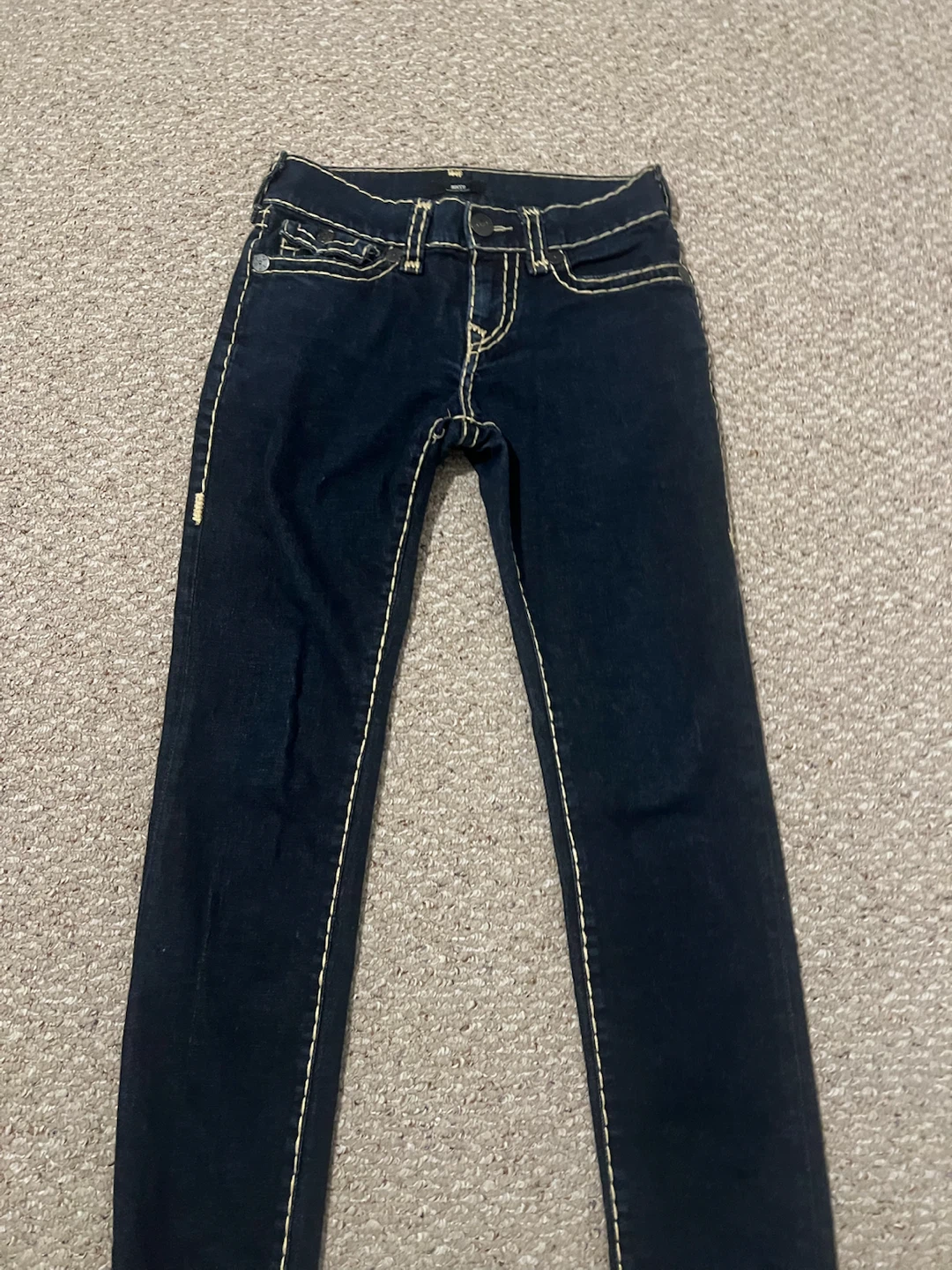 True Religion Rocco Relaxed Skinny Jeans Size 28