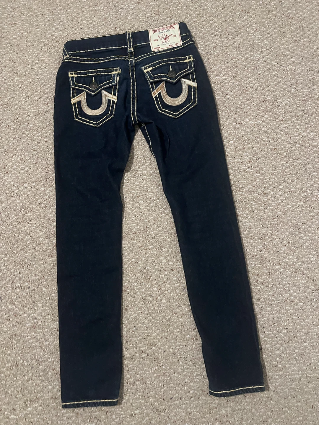 True Religion Rocco Relaxed Skinny Jeans Size 28 - photo 2