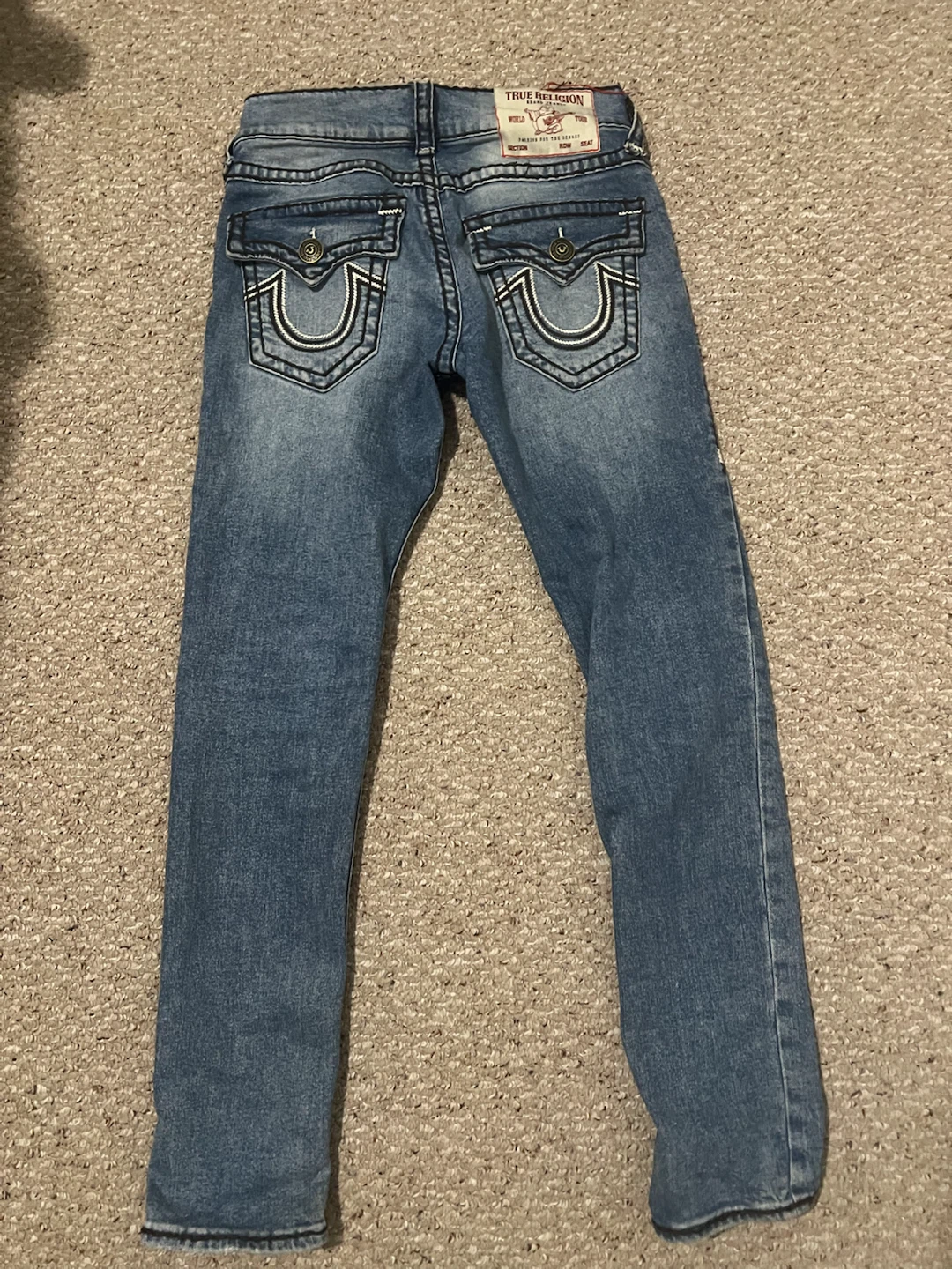 True Religion Roco Relaxed Skinny Jeans Size 29 - photo 2