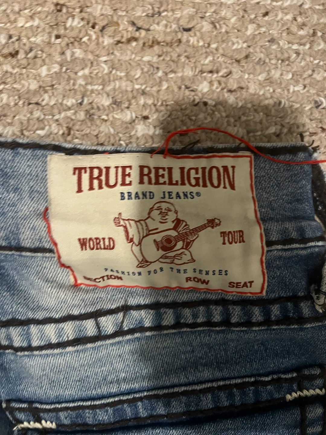 True Religion Roco Relaxed Skinny Jeans Size 29 - photo 3