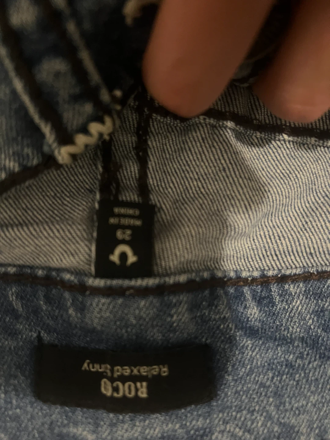 True Religion Roco Relaxed Skinny Jeans Size 29 - photo 4