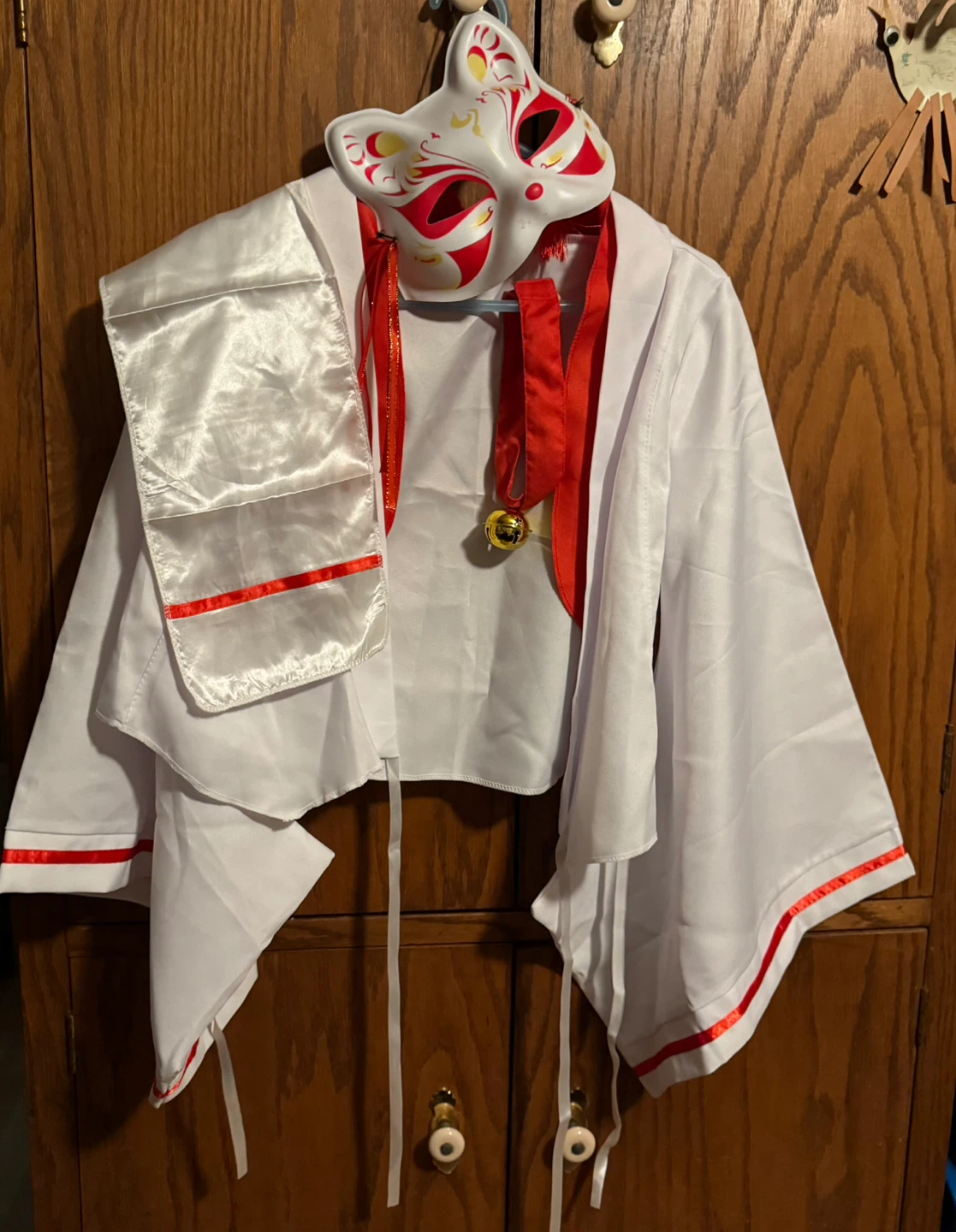 Japanese anime kimono fox cosplay