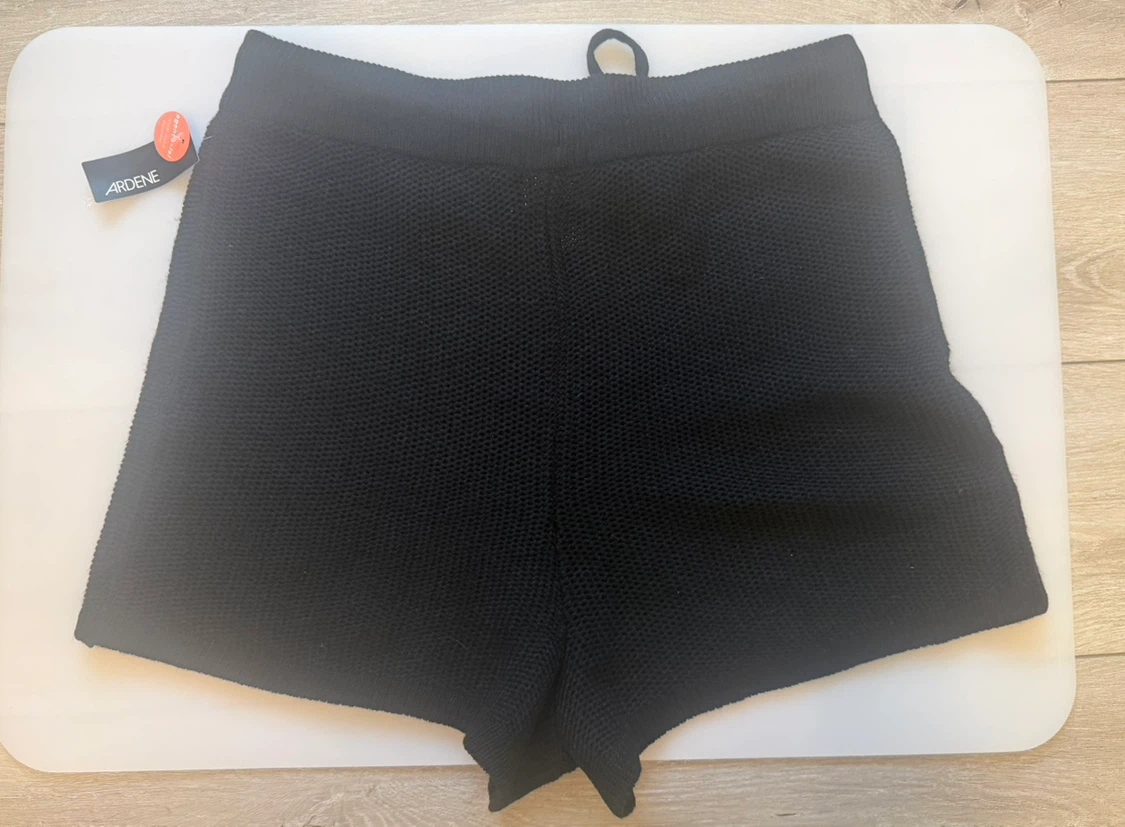 BNWT Ardene Black Knit Shorts - photo 5