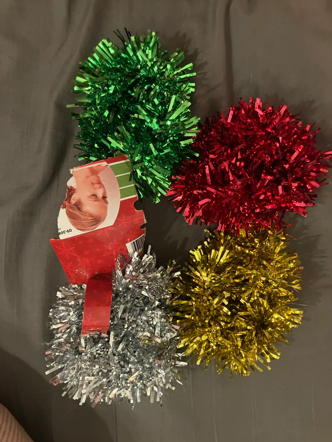 Assorted False Lashes and Tinsel Pompoms - photo 2