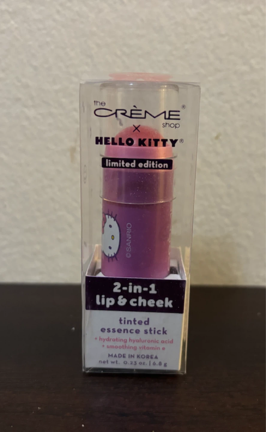 NEW-The Crème Shop x Hello Kitty 2-in-1 Lip & Cheek Stick