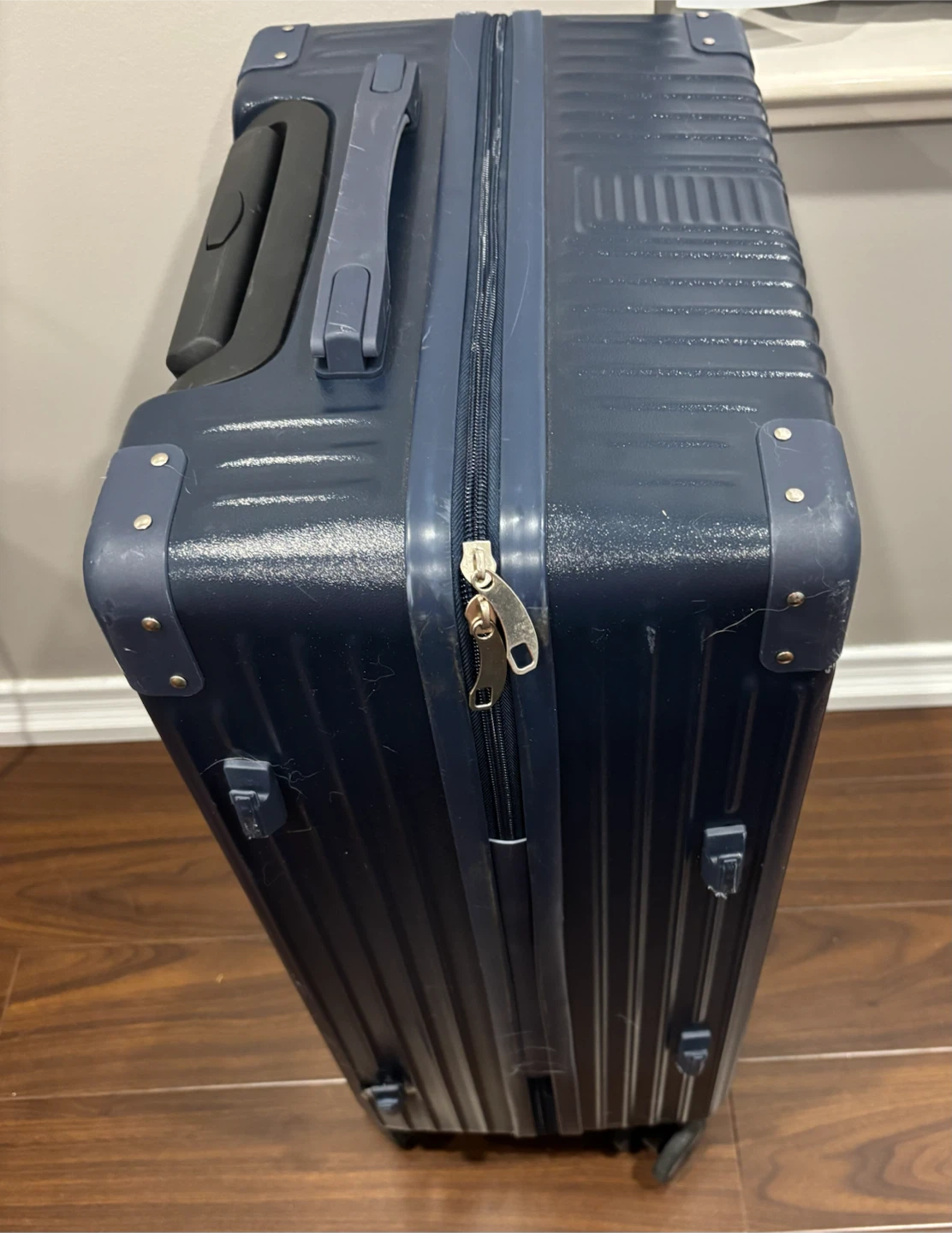 Navy Blue Hardshell Spinner Suitcase - photo 2
