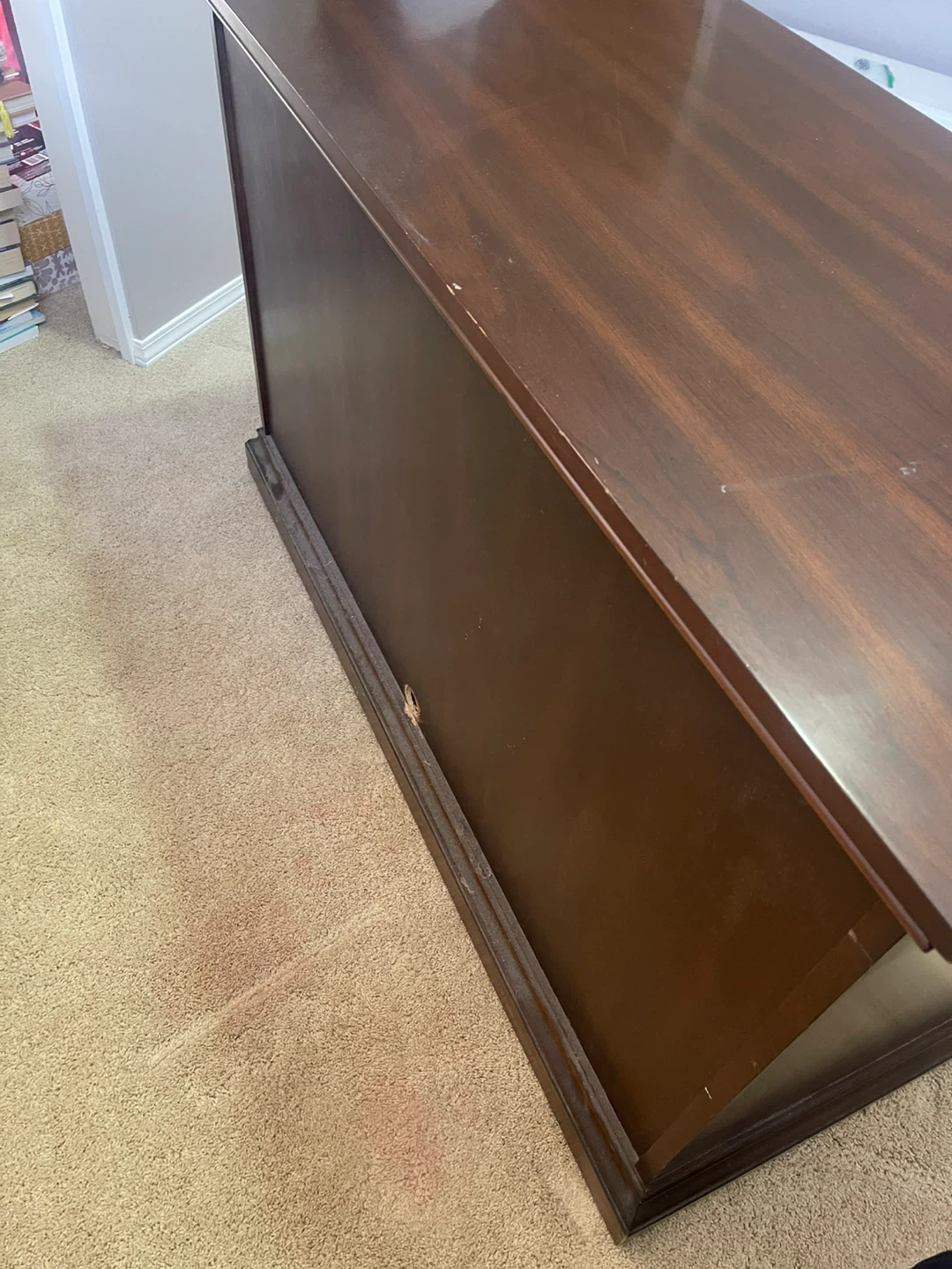 Dark Wood Buffet Credenza - photo 4