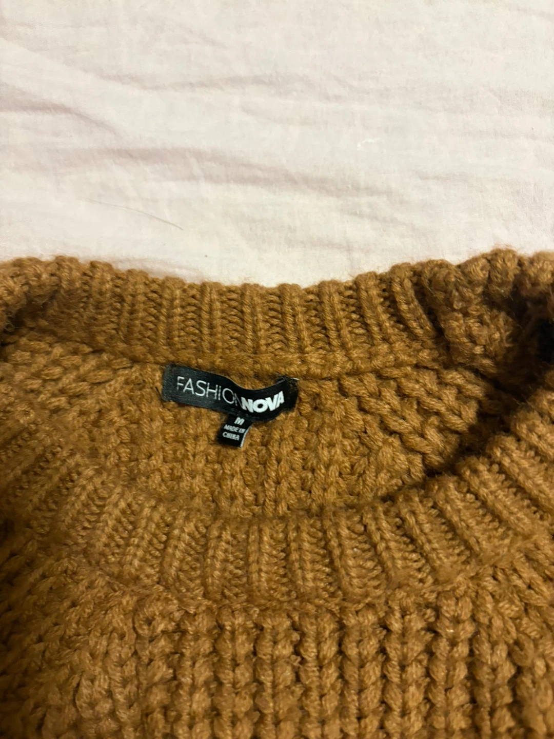 Fashion Nova Brown Knit Sweater - photo 2
