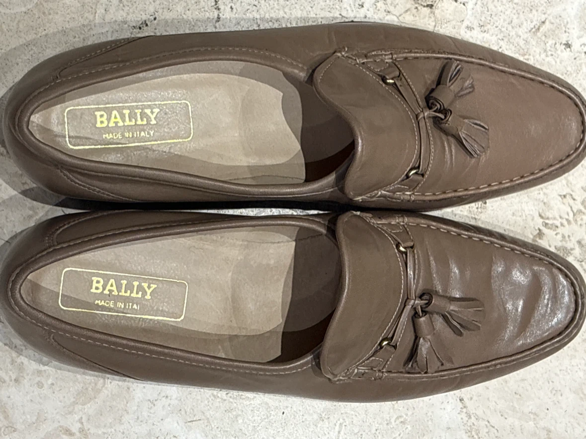 Bally Brown Leather Tassel Loafers - photo 2