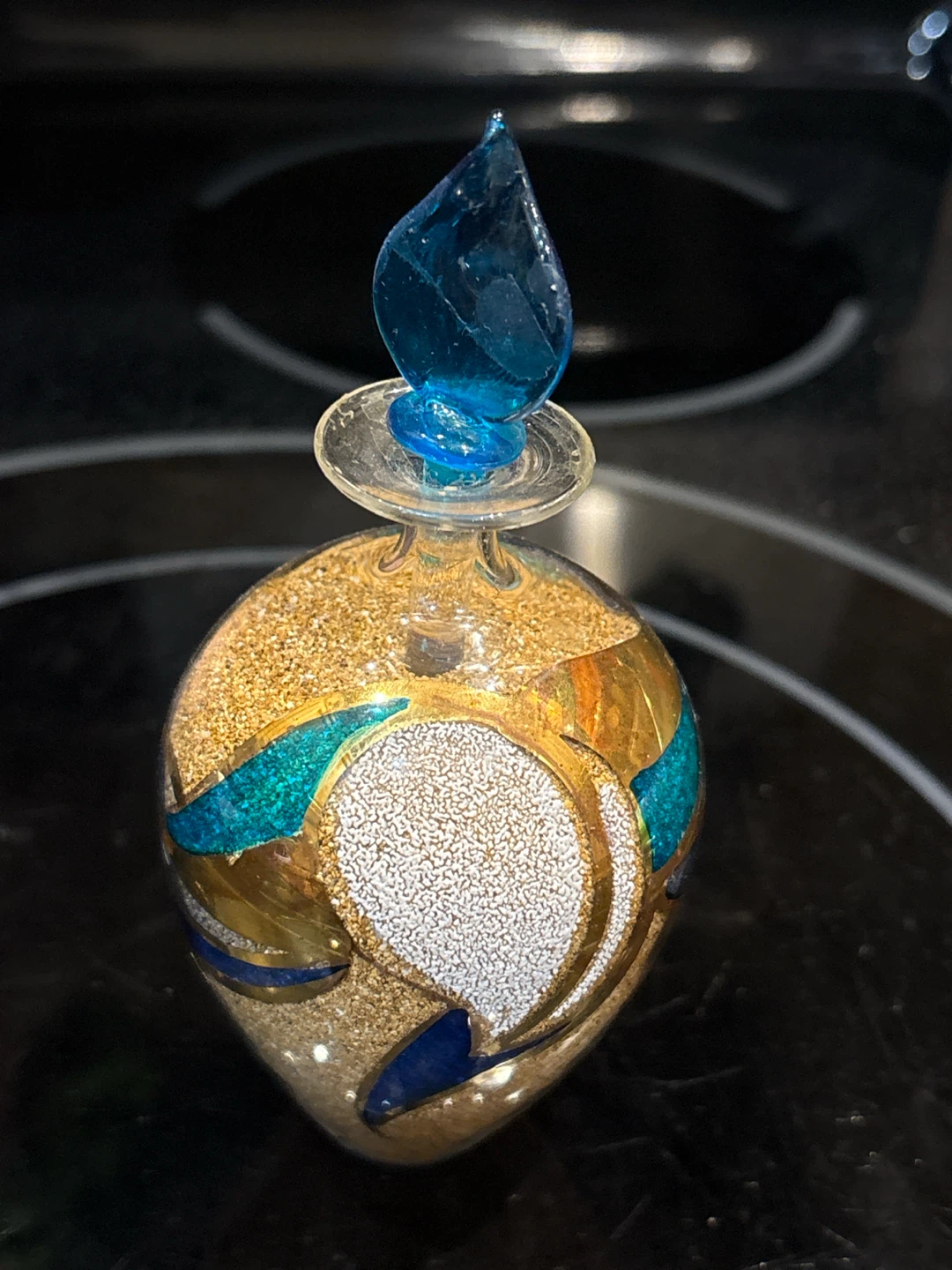 3” Decorative Glass Perfume Bottle