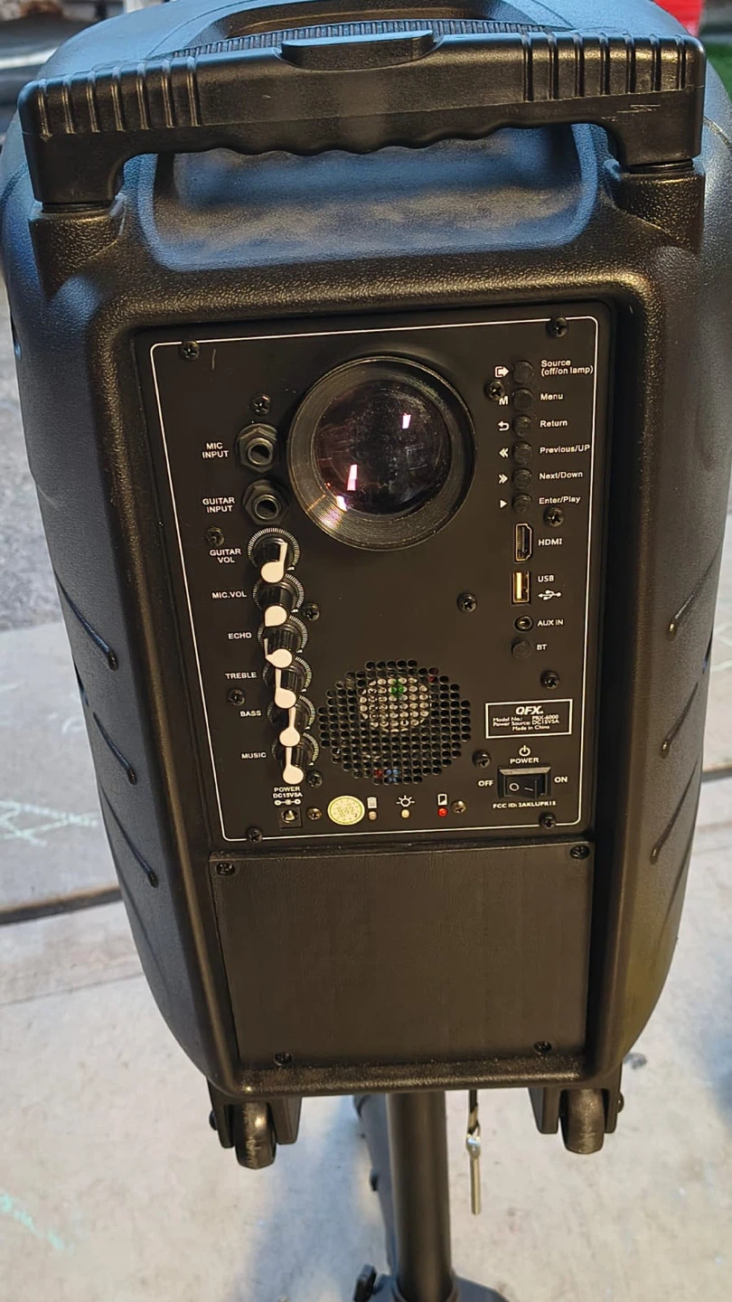 QFX PBX-6000 Portable Speaker