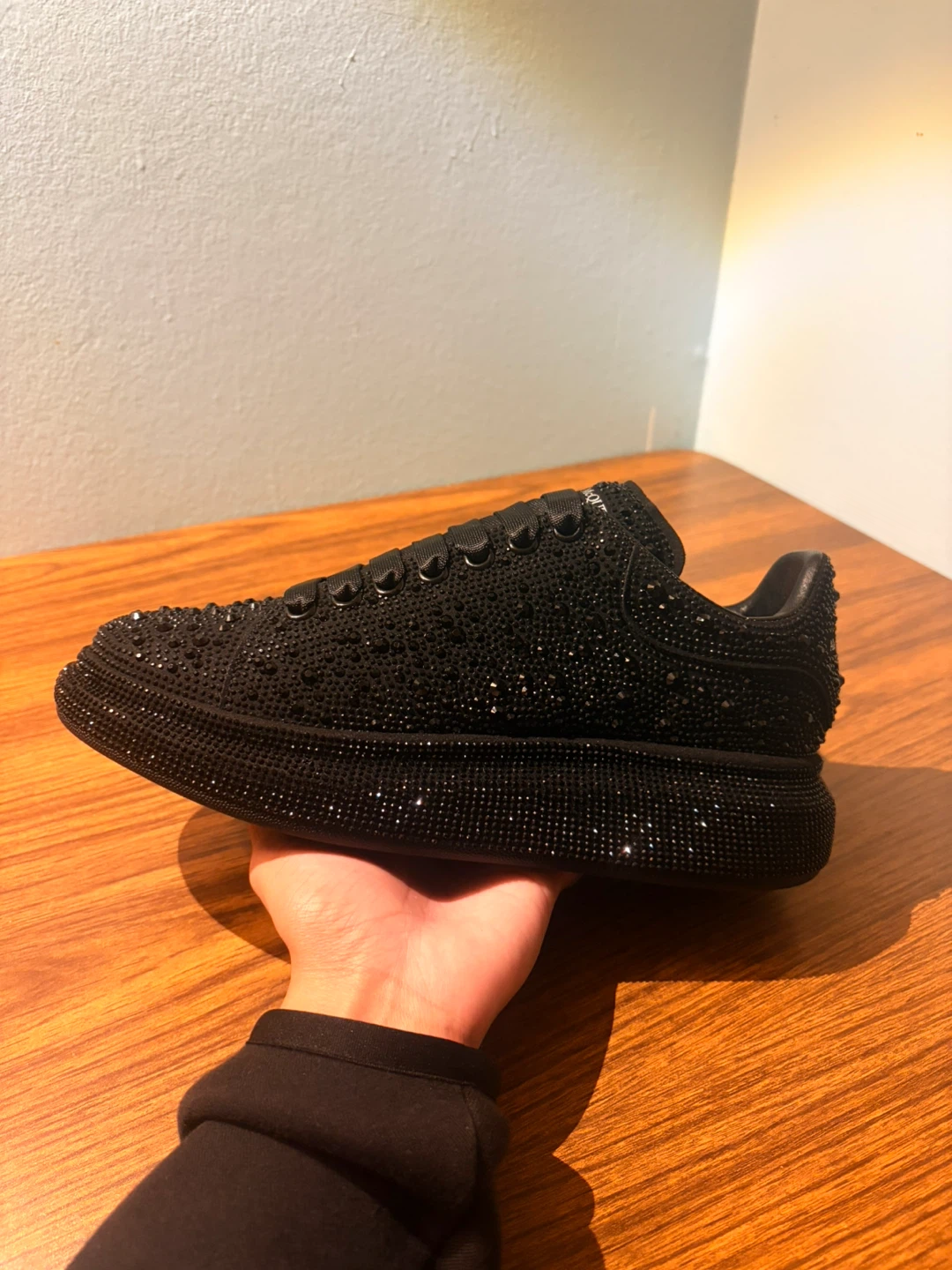 Alexander McQueen Black rhinestones - photo 4