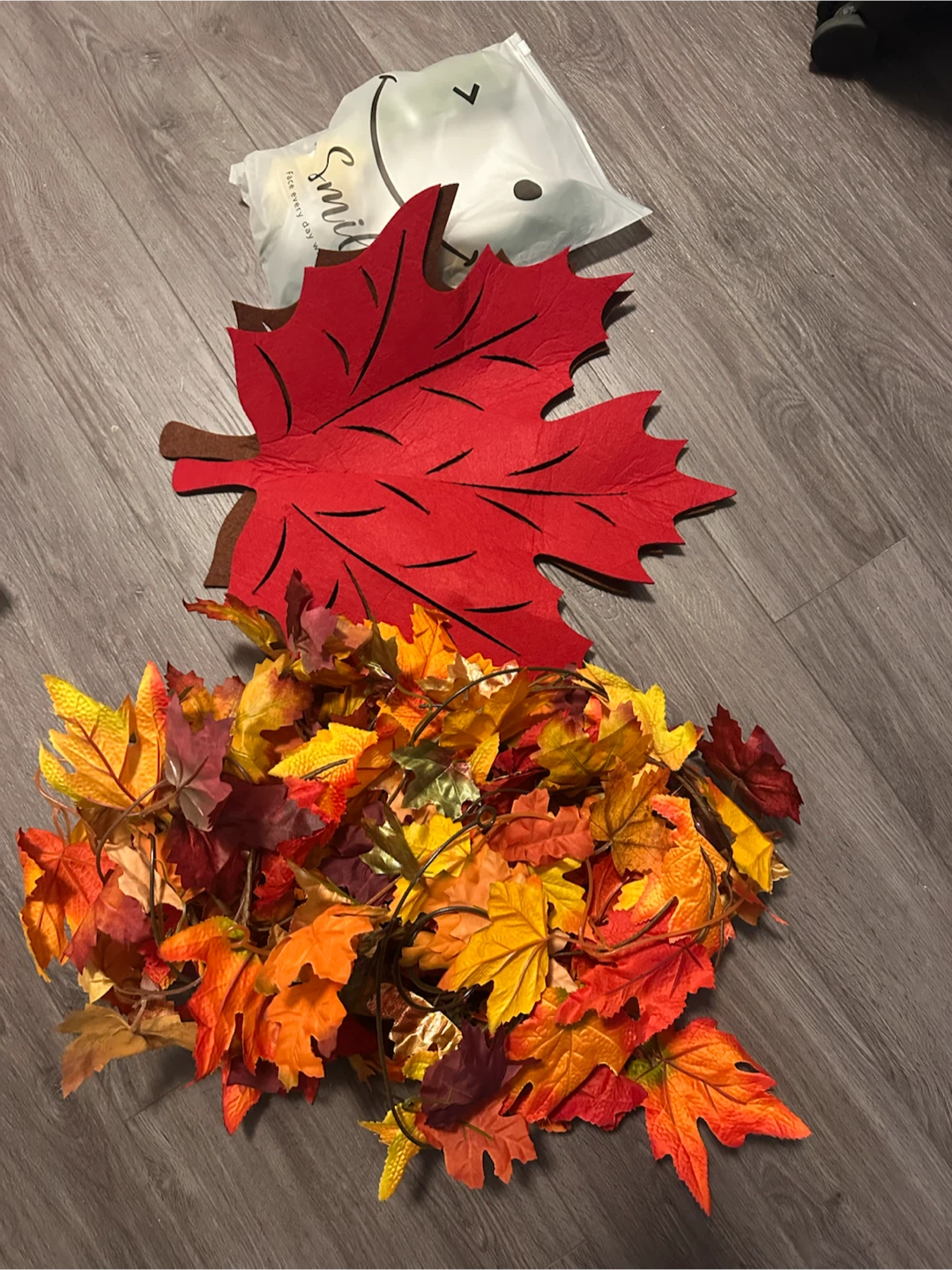 Autumn Leaf Decoration Set