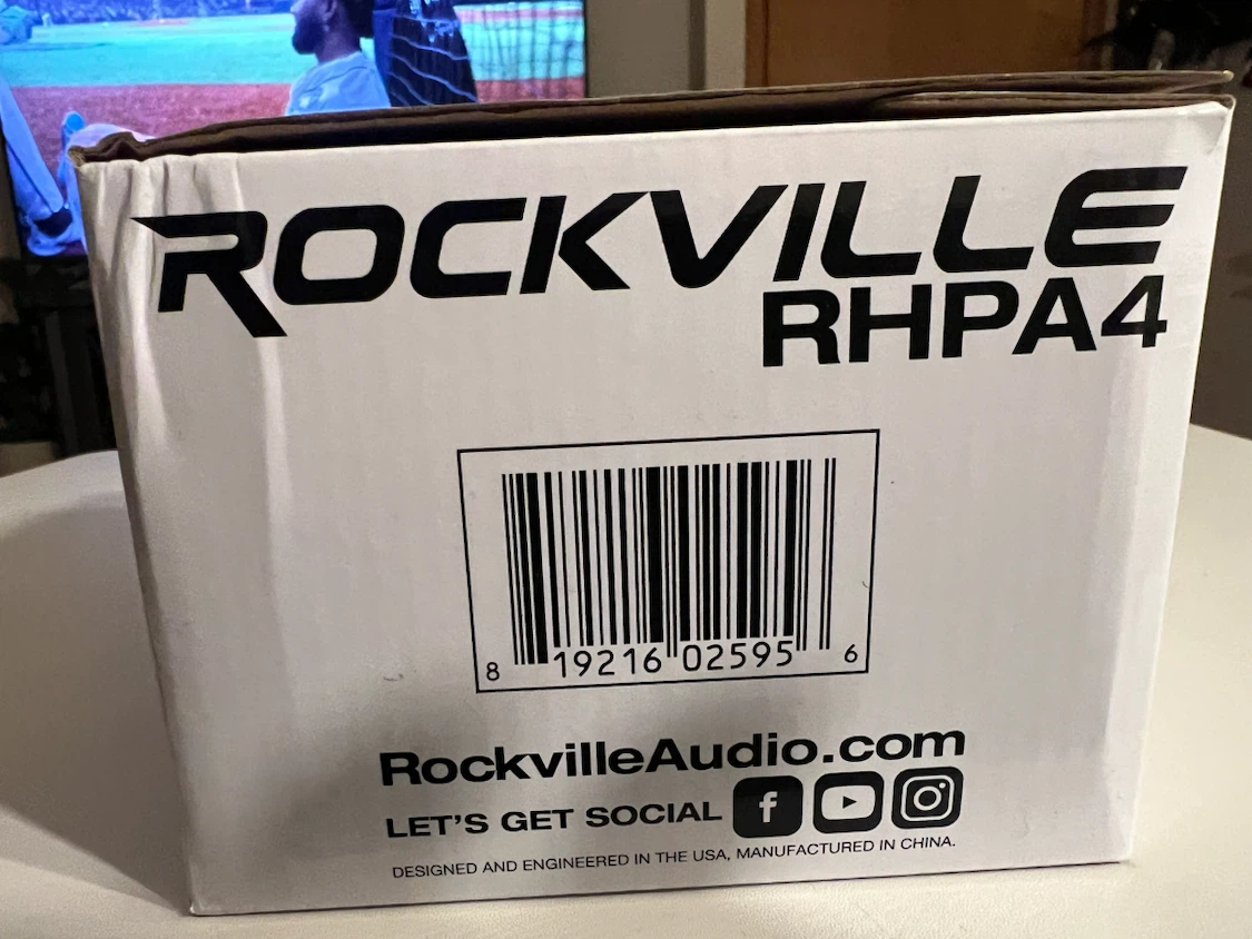 Rockville RHPA4 4-Channel Headphone Amplifier - photo 3