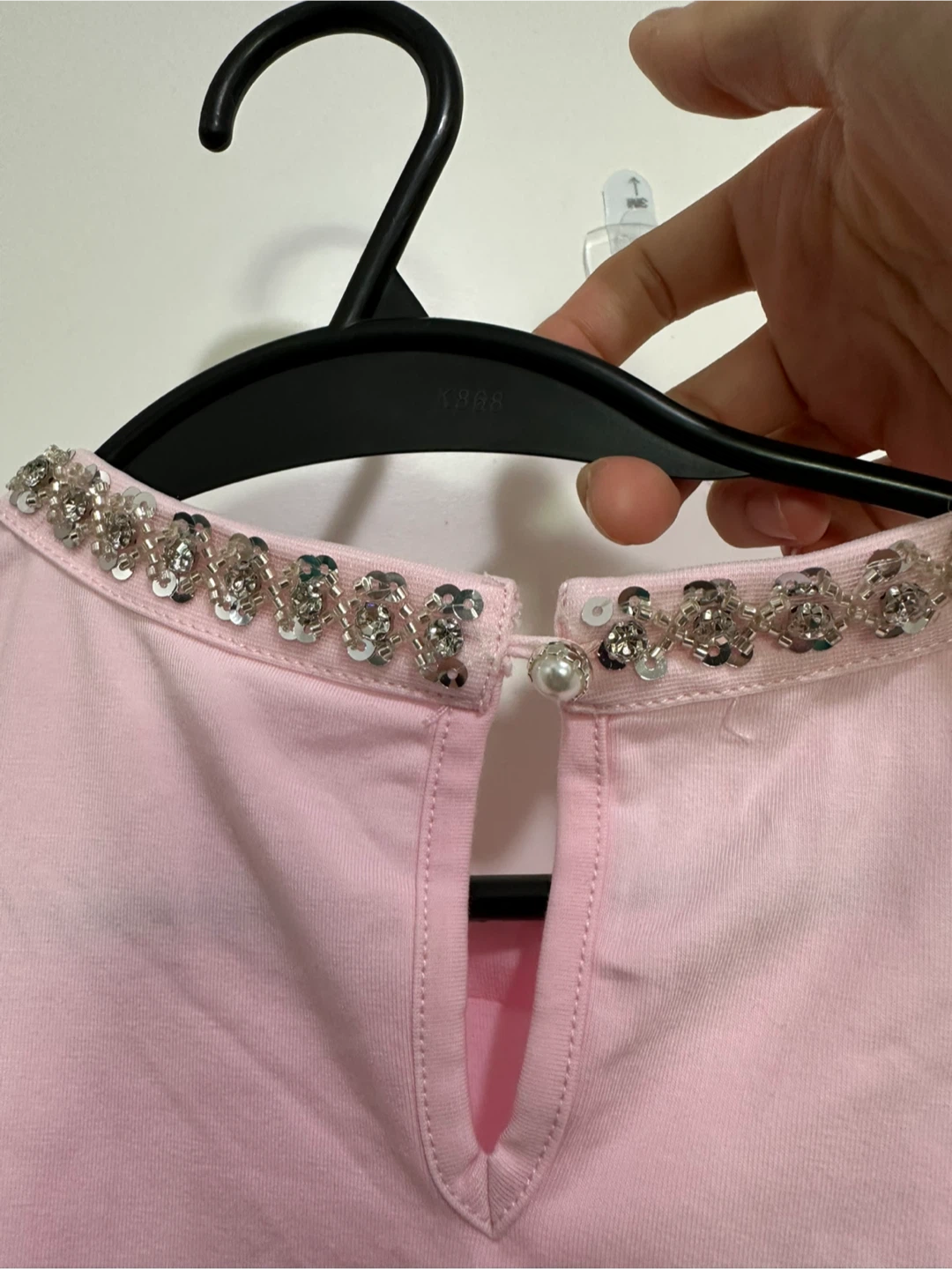 Pink MOTF Embellished T-Shirt - photo 3