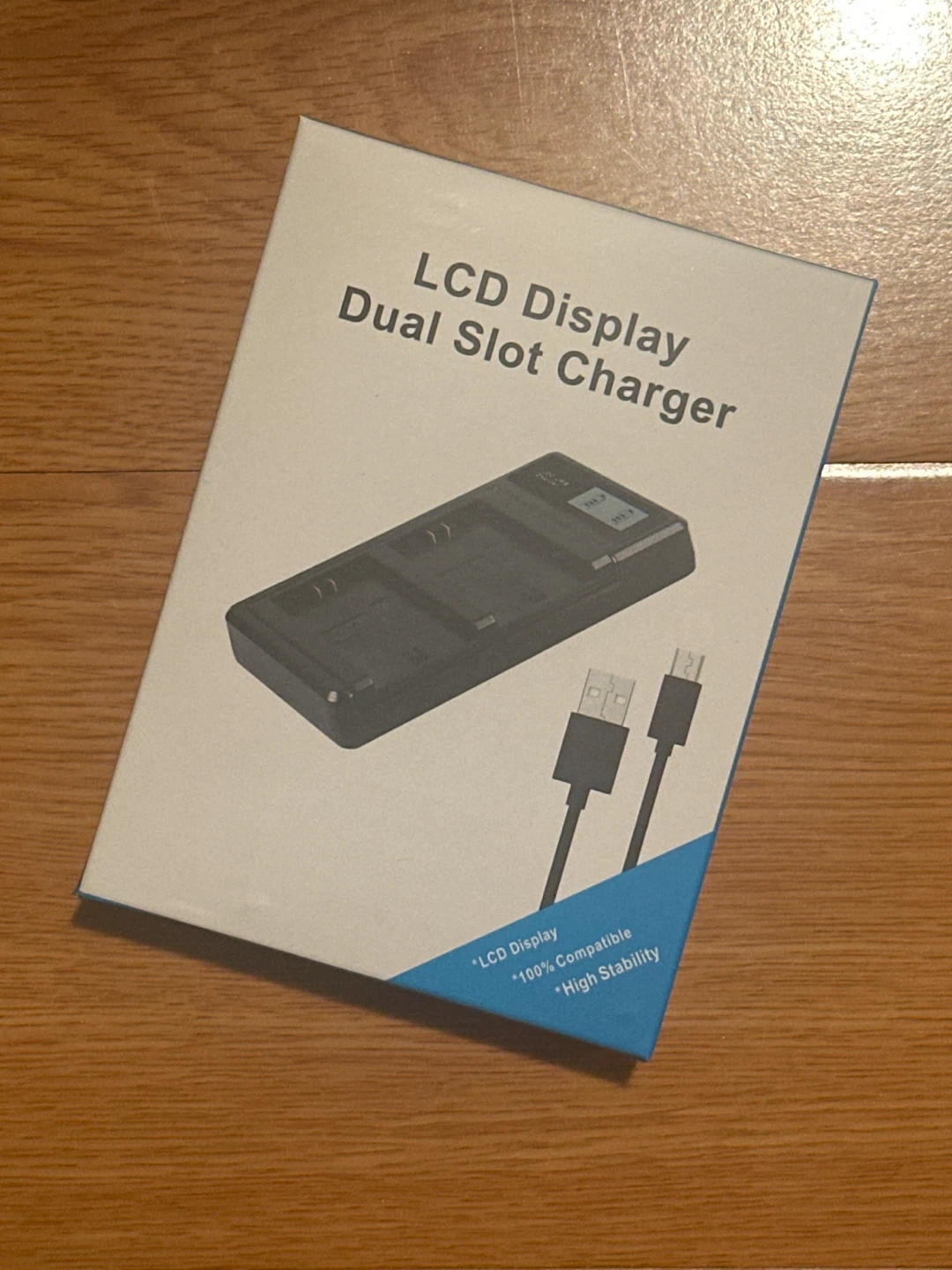 LCD Display Dual Slot Charger for Sony - photo 5