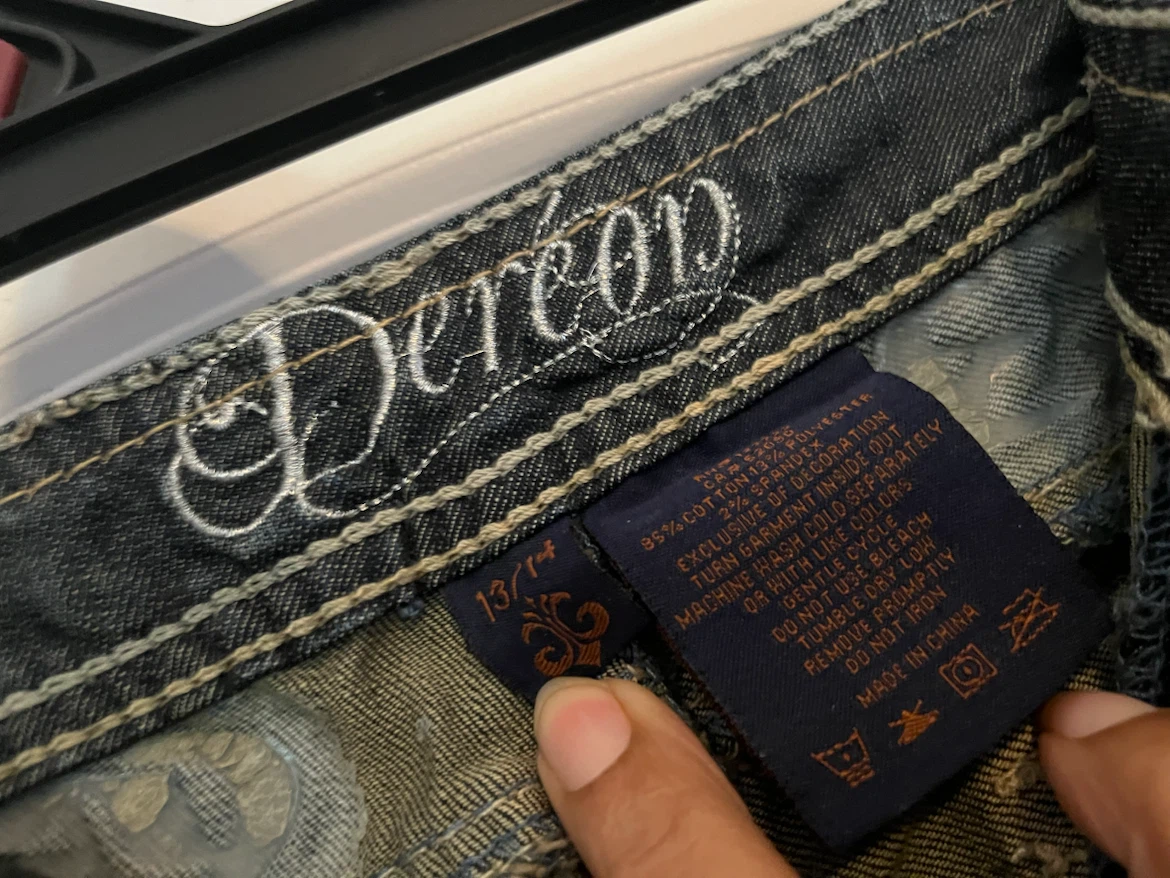 Dereon Studded Dark Wash Jeans - photo 3