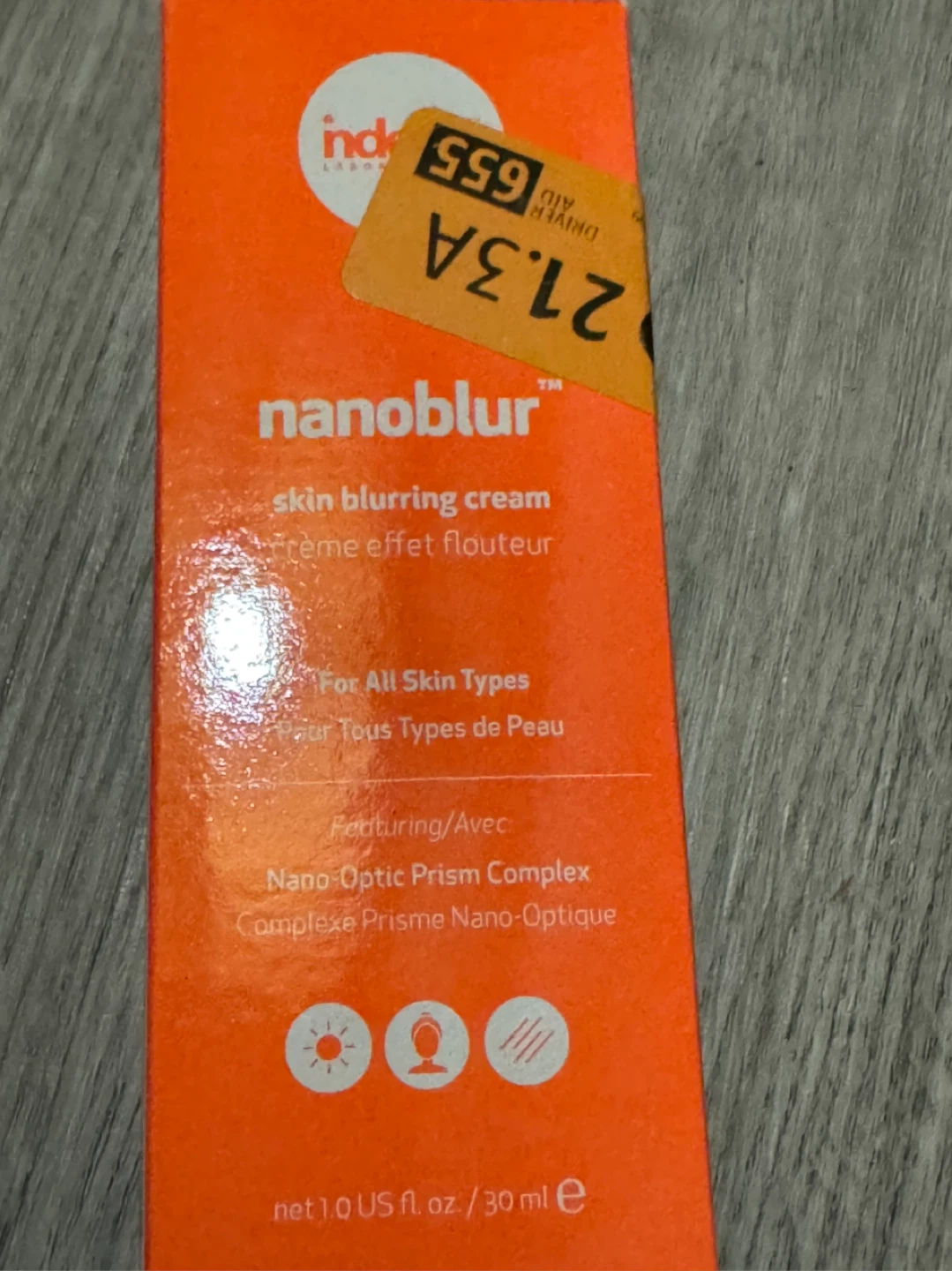Indeed Laboratories Nanoblur Skin Blurring Cream 30ml