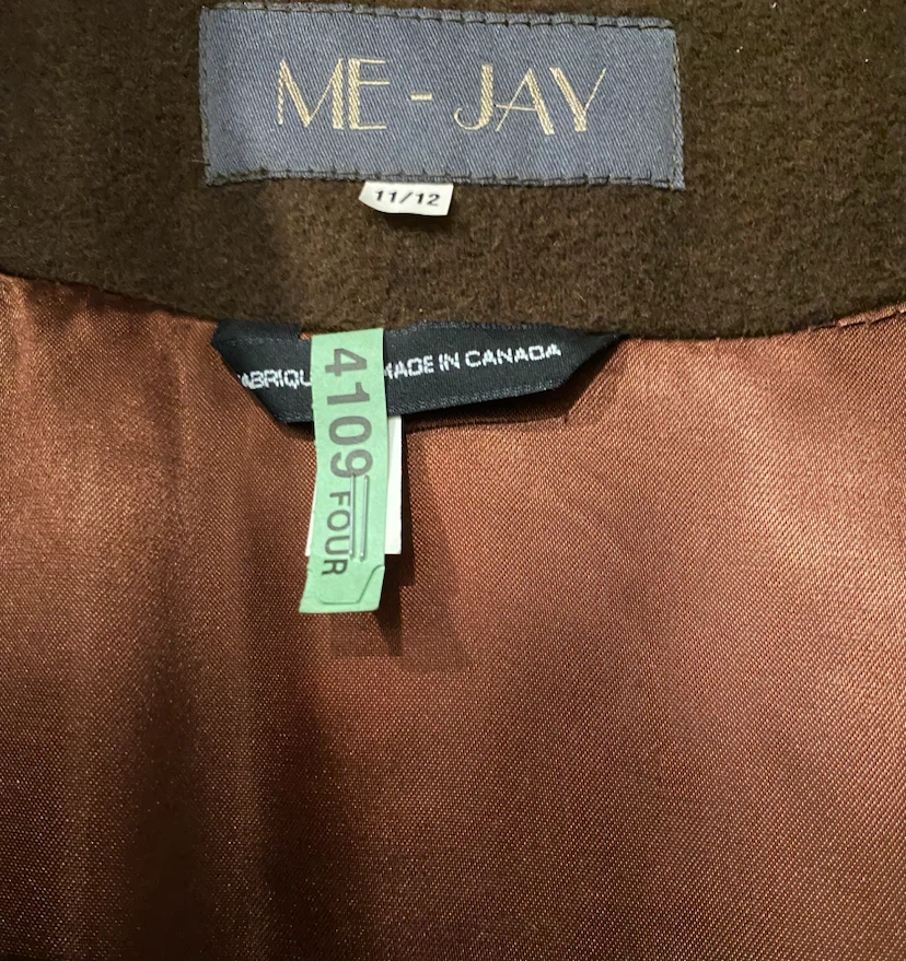 Brown Wool Coat - Me - Jay - photo 4