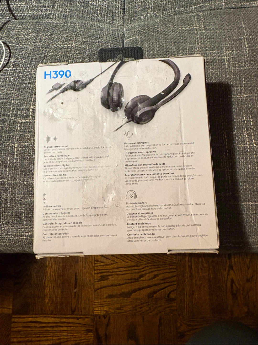 Logitech H390 USB Computer Headset - photo 2