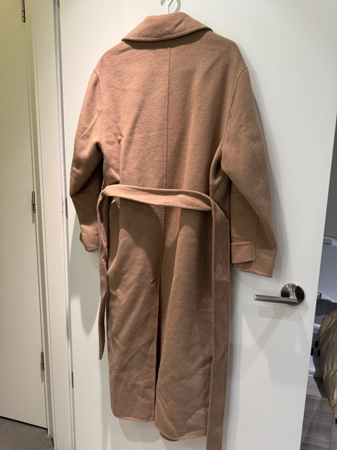Zara Camel Belted Coat - photo 2