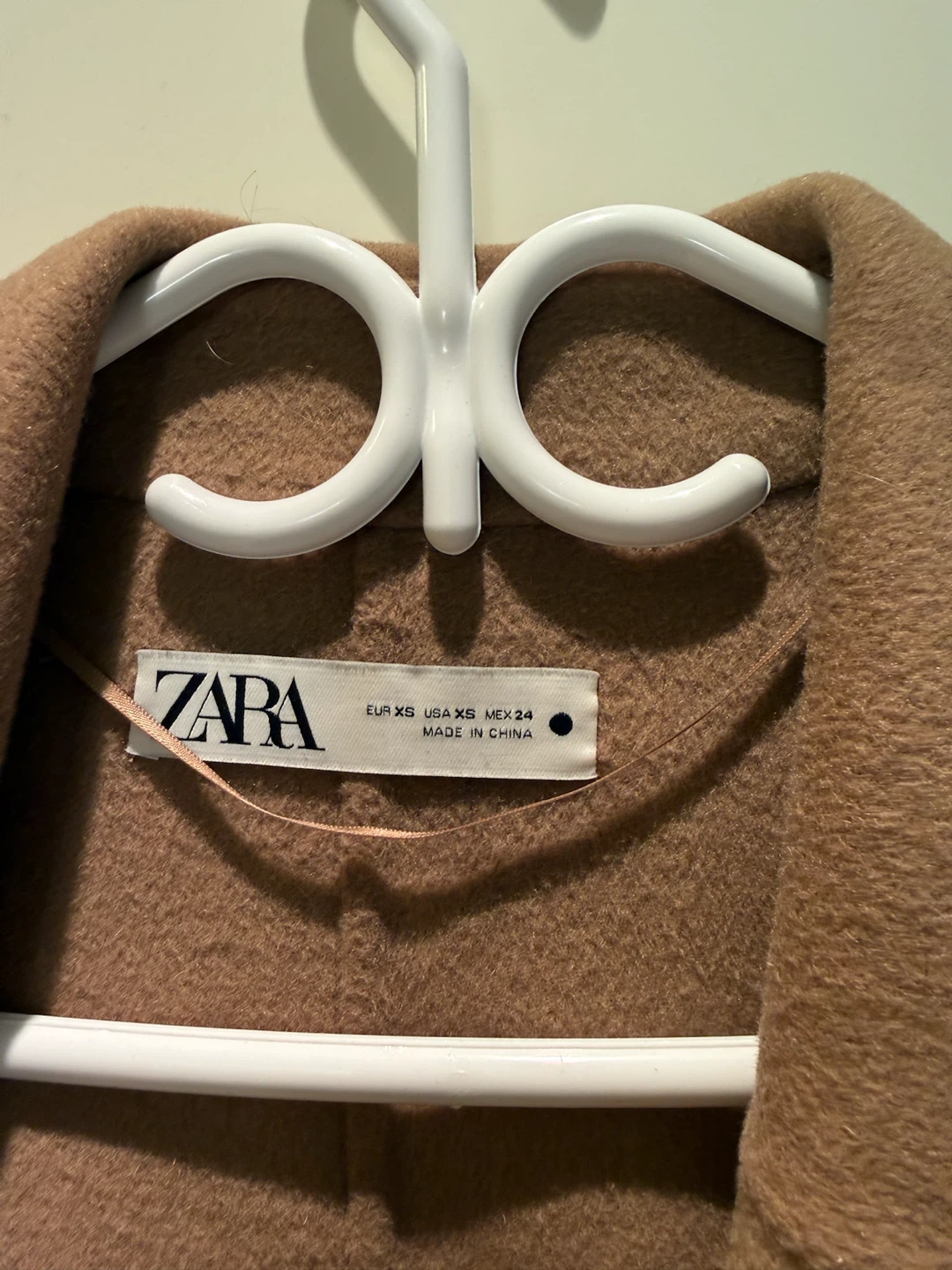 Zara Camel Belted Coat - photo 3