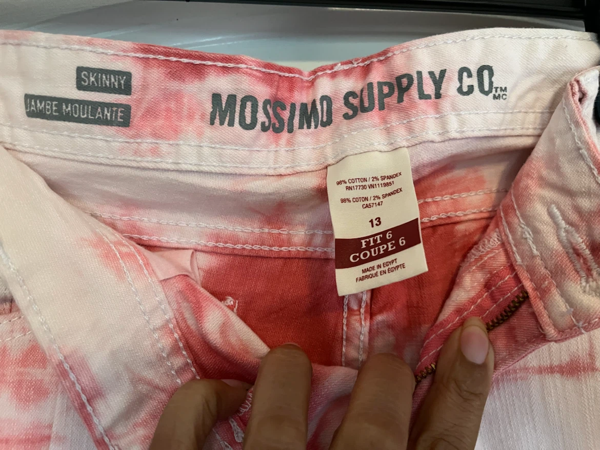 Mossimo Supply Co. Tie-Dye Skinny Jeans - photo 2