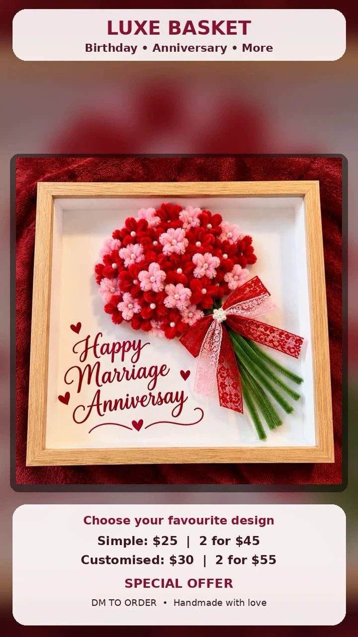 Handmade flower frame - photo 3