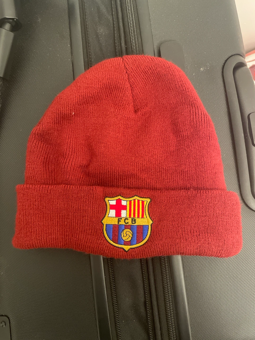 FC Barcelona Red Beanie