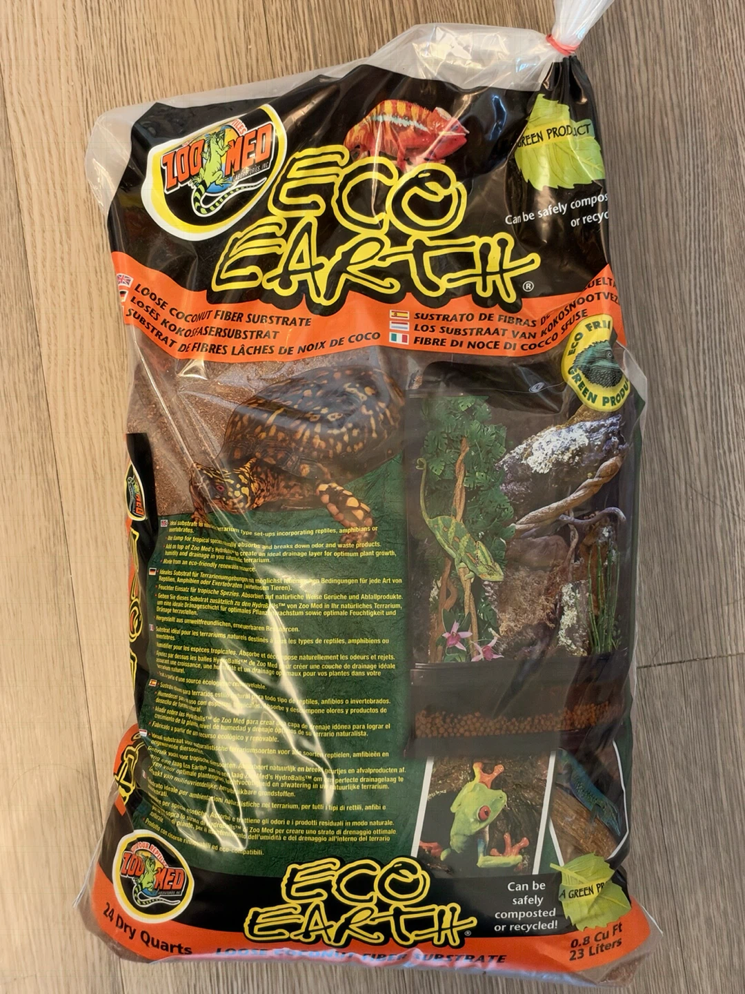 Zoo Med Eco Earth Coconut Fiber Substrate – 23L