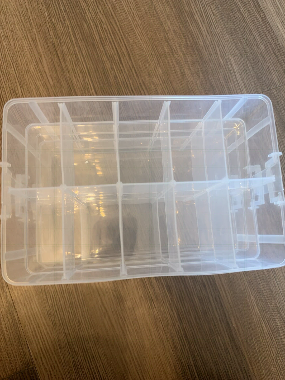 3-Tier Clear Plastic Storage Organizer – $15 - photo 2