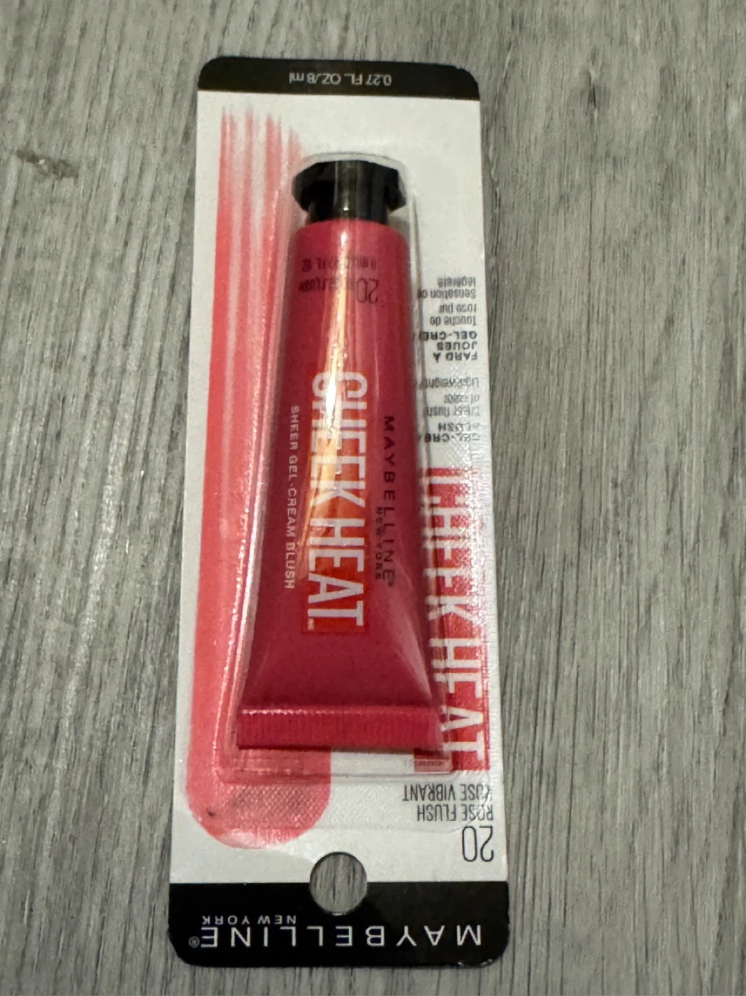 Maybelline Cheek Heat Sheer Gel-Cream Blush - Rose Flush