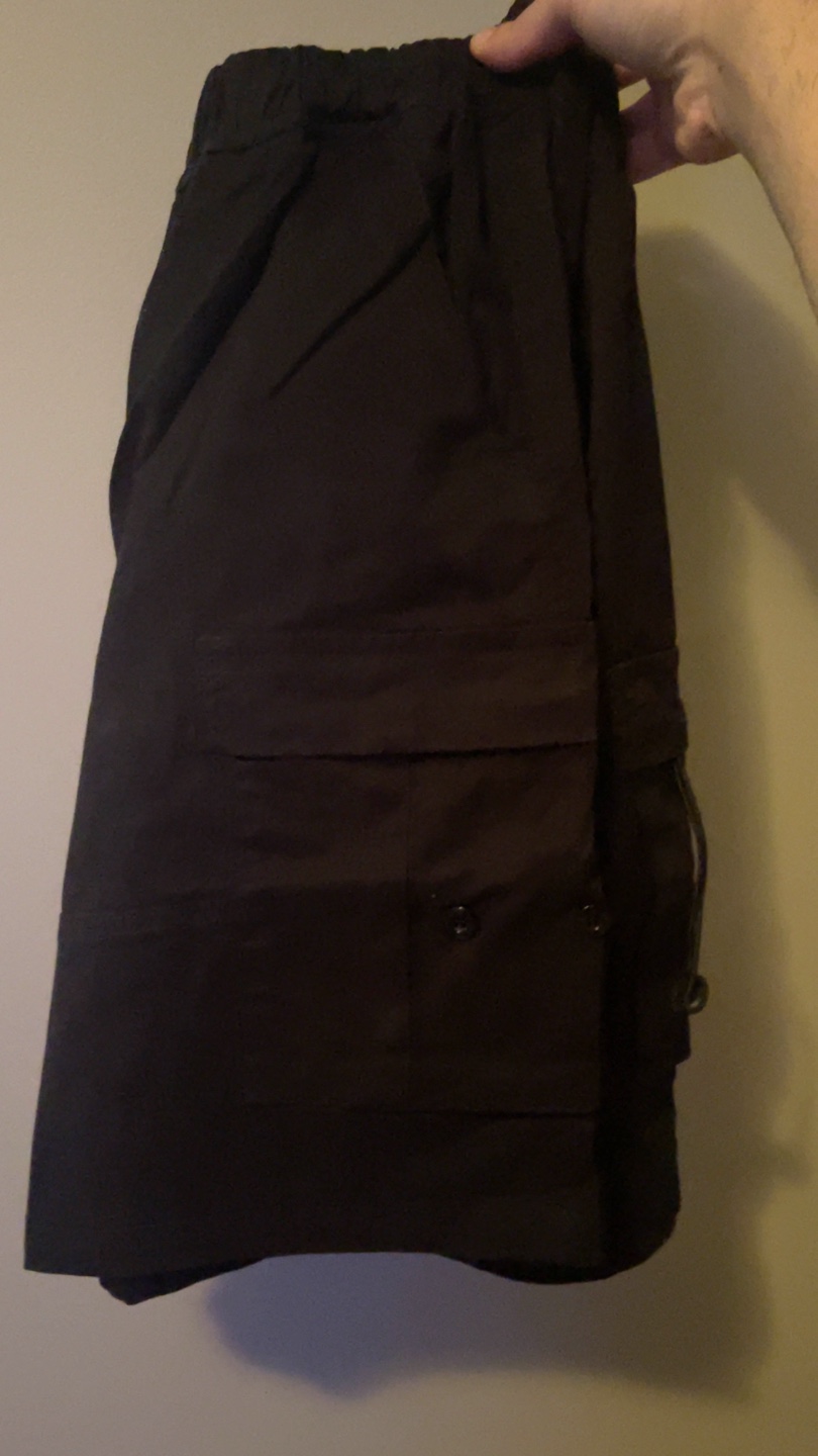 Stone Island Cargo Shorts Black - Compass Badge - BNWT - Size M - photo 4