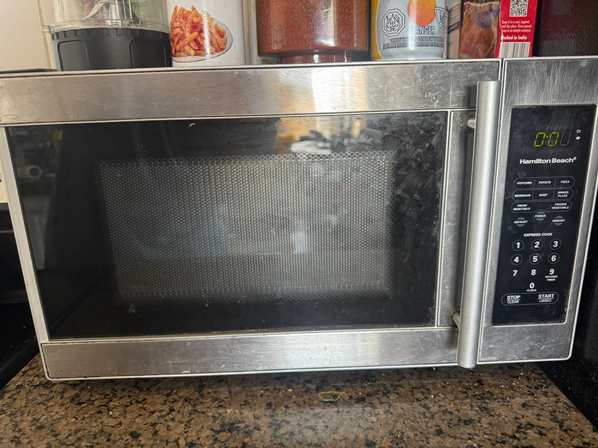 Hamilton Beach Stainless Steel Microwave