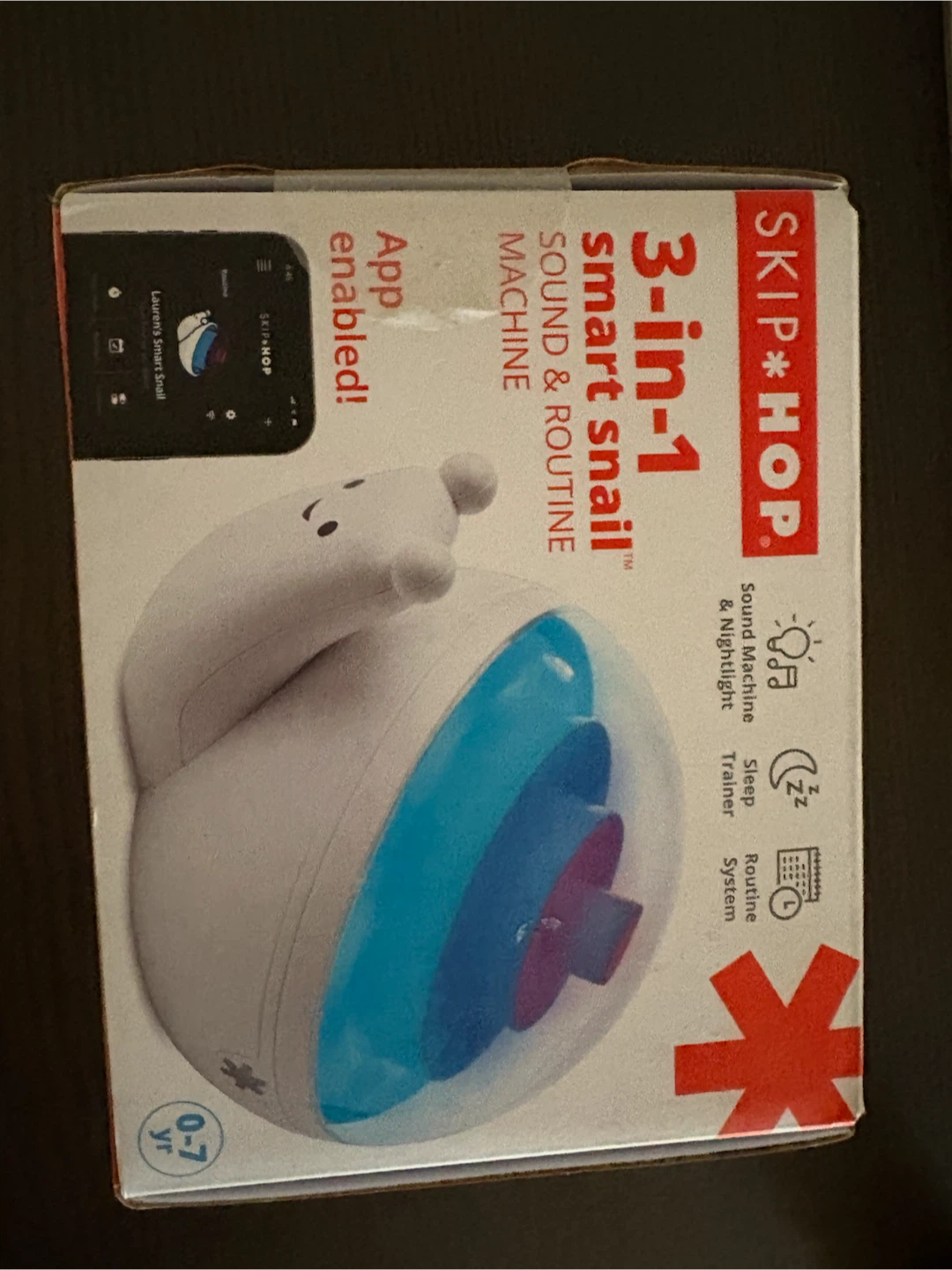 Free Skip Hop Smart Snail Sound Machine