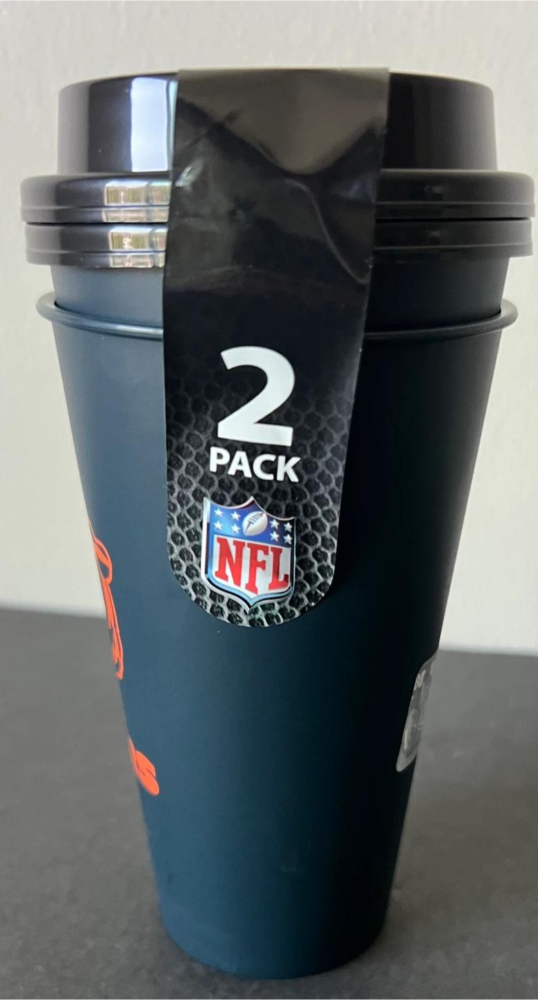 2 Pack Chicago Bears NFL Travel Cups - photo 2