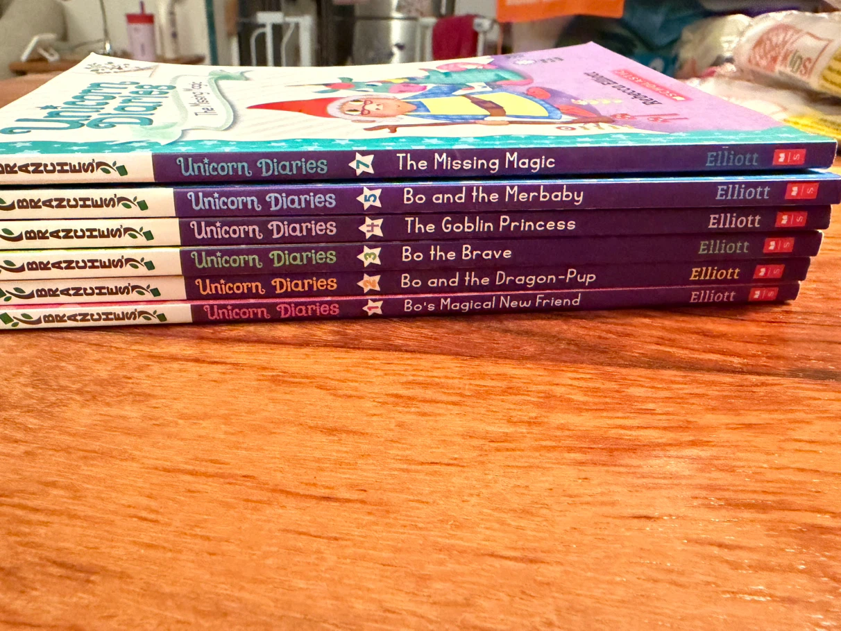 Set of 6 Unicorn Diaries Books by Rebecca Elliott - photo 2