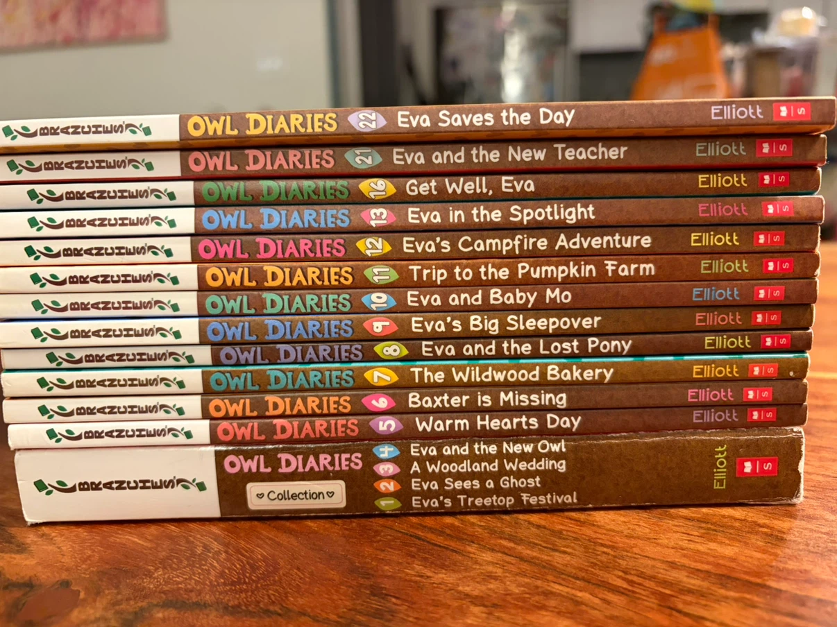 Owl Diaries book collection by Rebecca Elliott - photo 2