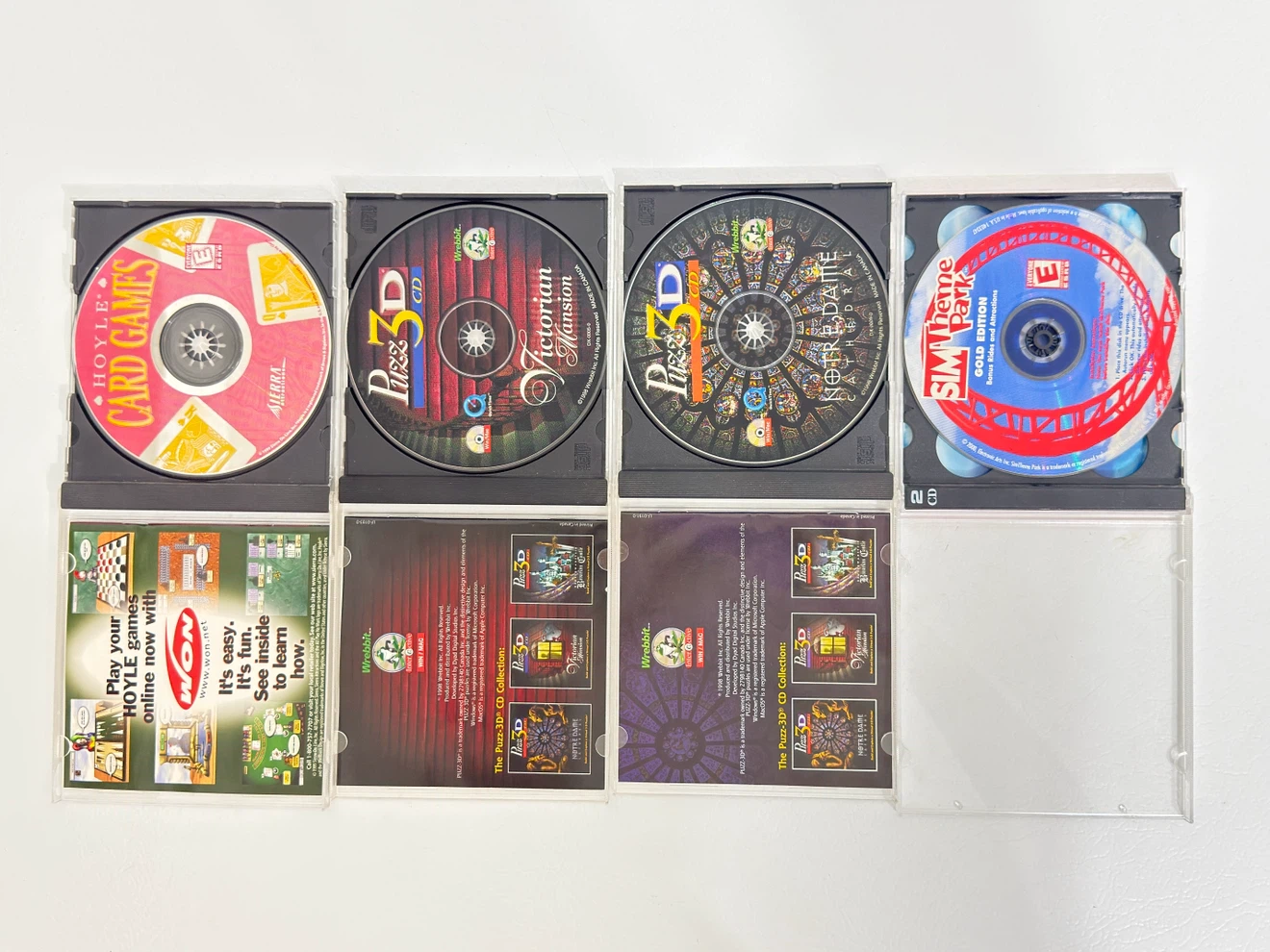 Vintage PC Game CD Collection