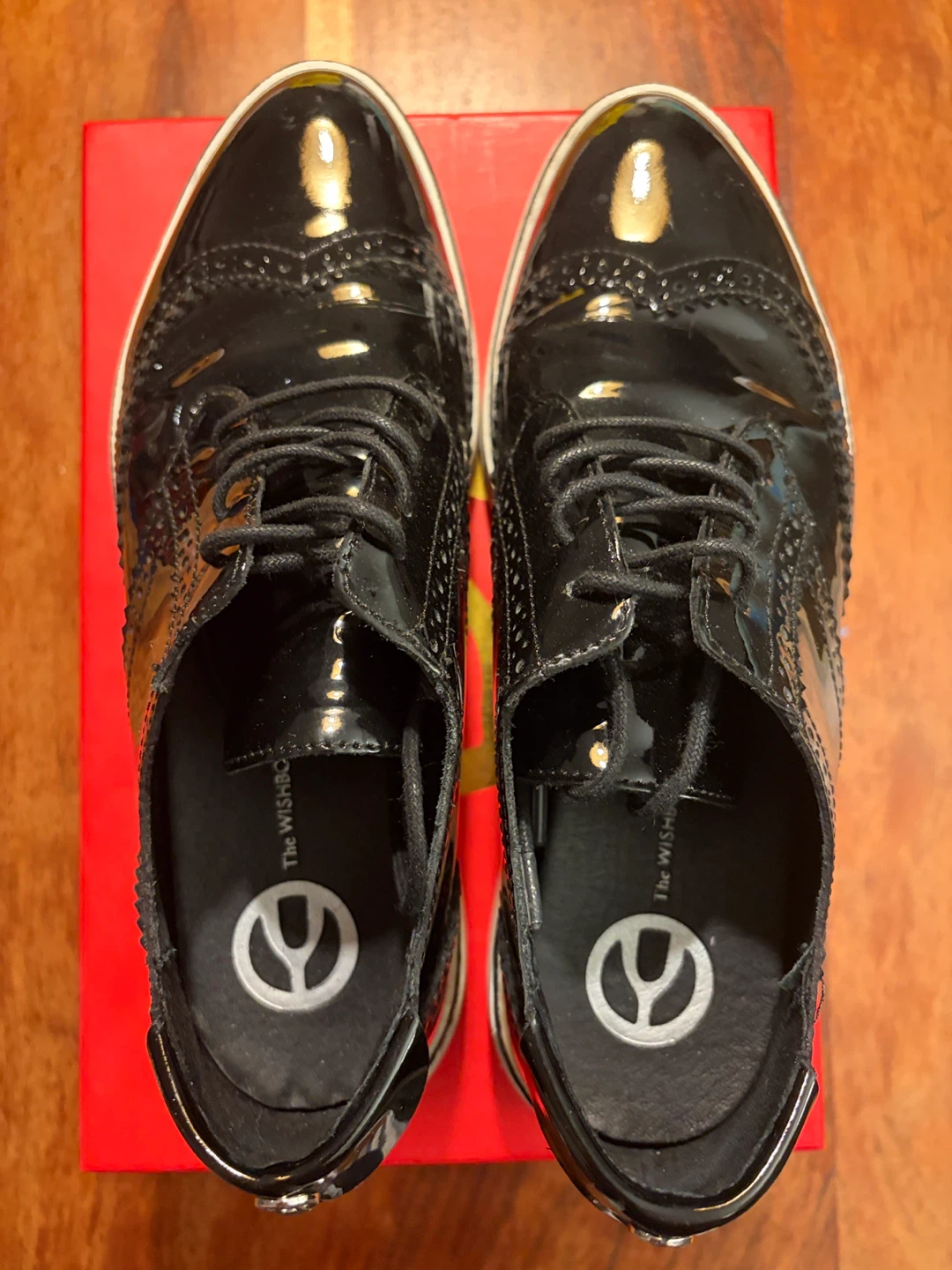The Wishbone Collection Ambra Patent Shoes